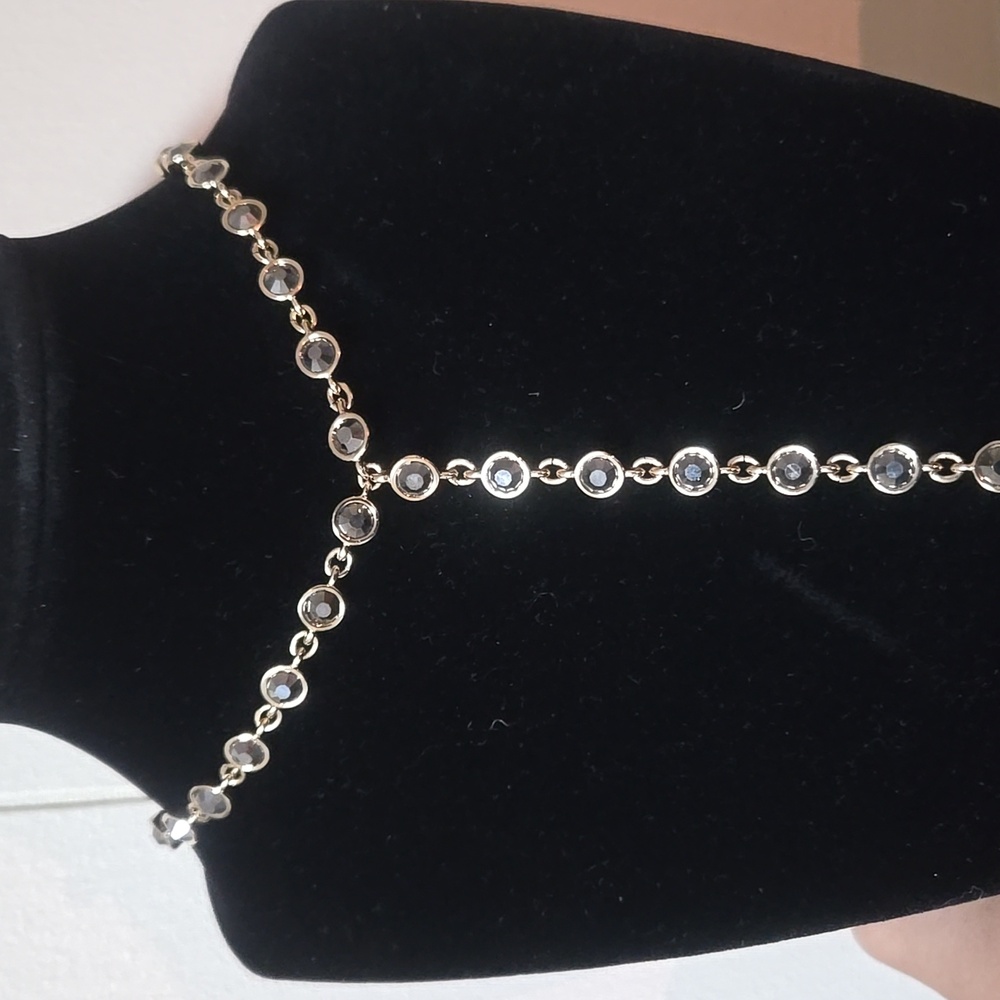 NEW LONG NECKLACE AND EARRINGS SET